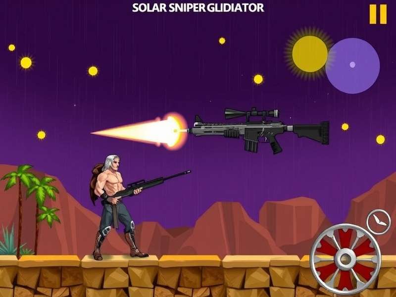 Solar Sniper Gladiator Game Screenshot